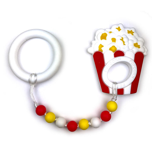 Popcorn with Ring Baby Teether Toy