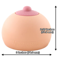 Nummy Boobs Pink Nipple Boob Silicone Teether Toy