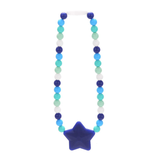 Nummy Beads Blue Star Baby Carrier Teether Toy