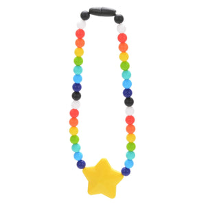 Nummy Beads Rainbow Star Baby Carrier Teether Toy
