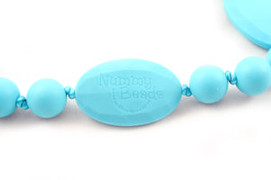 Jaden Silicone Teething Necklace - Under The Sea (Turquoise)