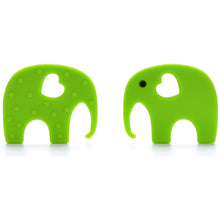 Green Elephant Baby Carrier Teether Toy